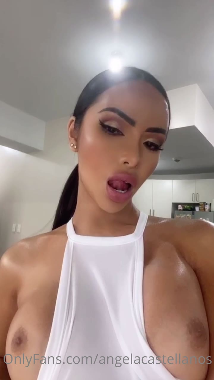 Sensational Angela Castellanos ripped cams