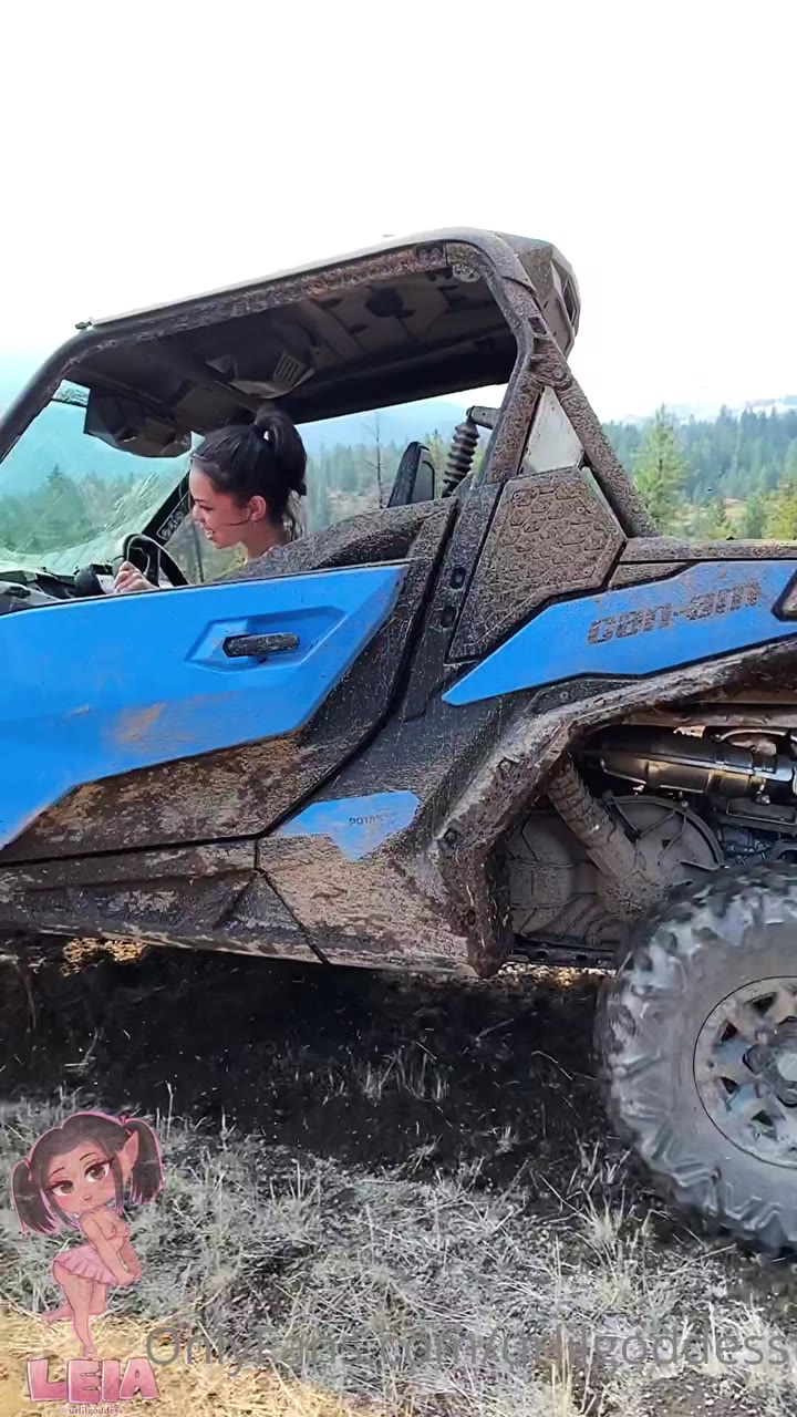 Teen Puts Teriyaki sauce All Over Freak in urlilgoddess gif.