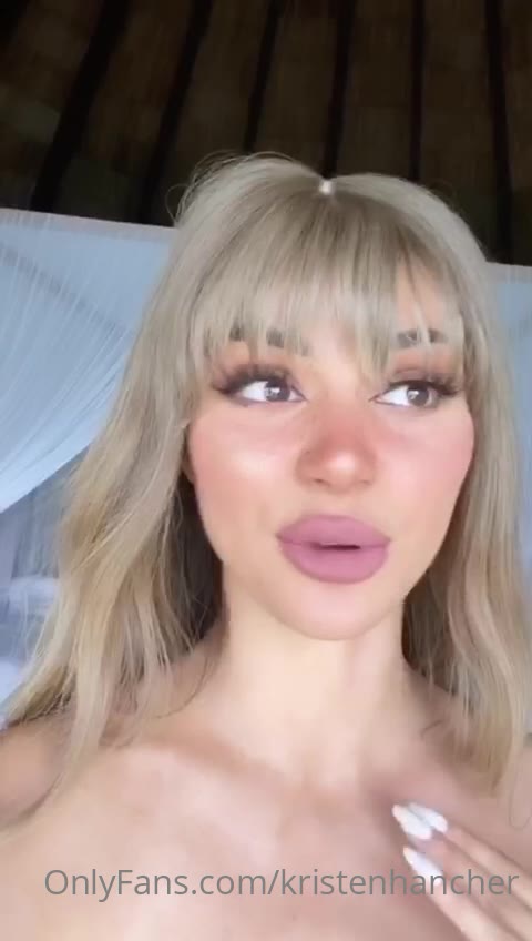 tubby Kristen Hancher Naked Leaks Exclusive full vid Exposed