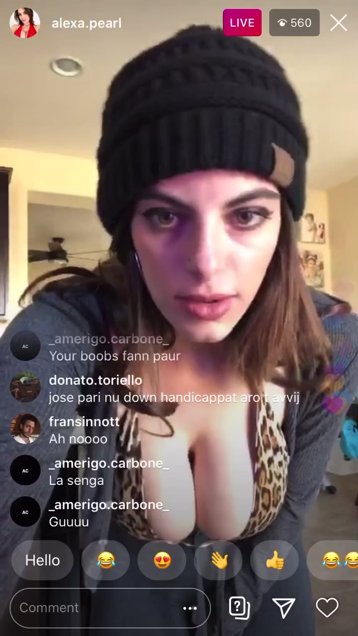 Epic mannish Alexa Pearl Leak exposed Video