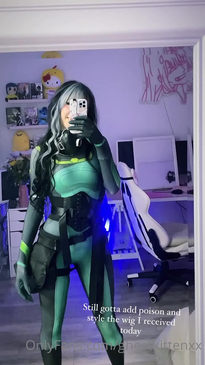 dangly Ghost kitten Naked Leaks FullVID Sensational