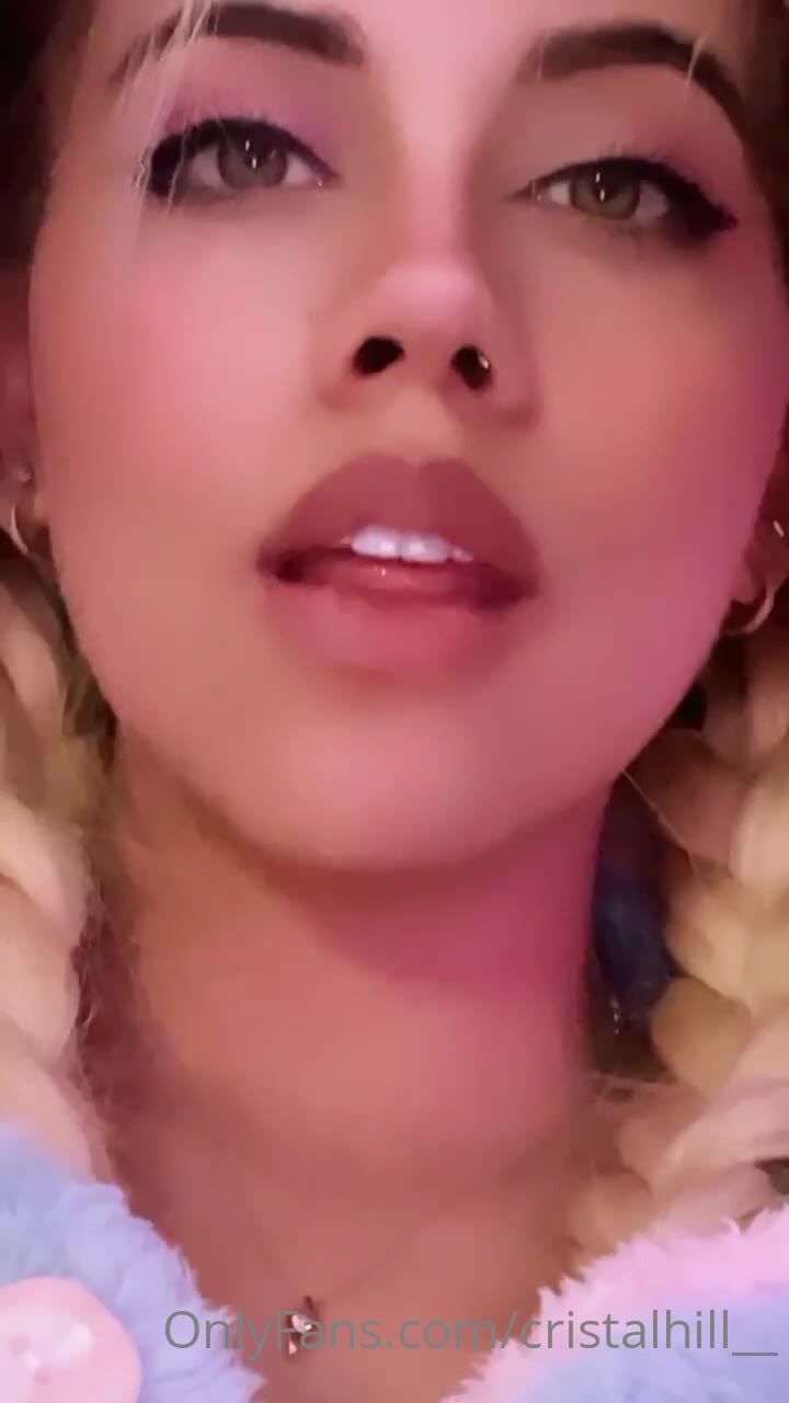 Sensational cow Cristal Hill camgirl Leaked full video