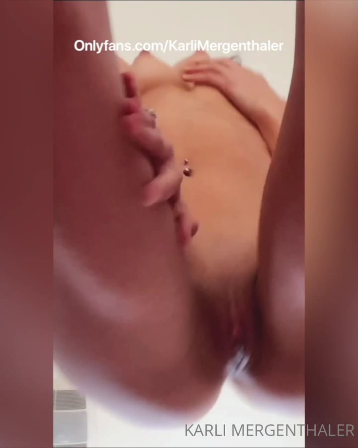 Sensational Karli Mergenthaler Nude OF