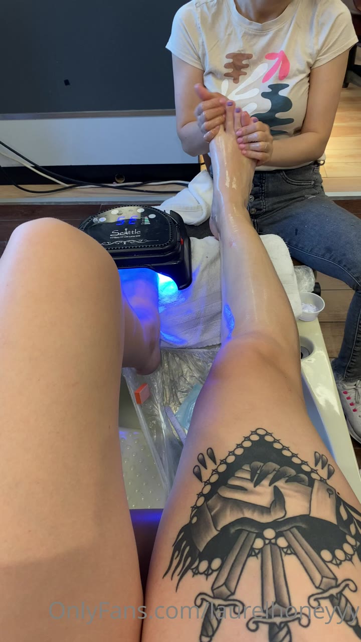 straight Dripping Laurel Honey tits