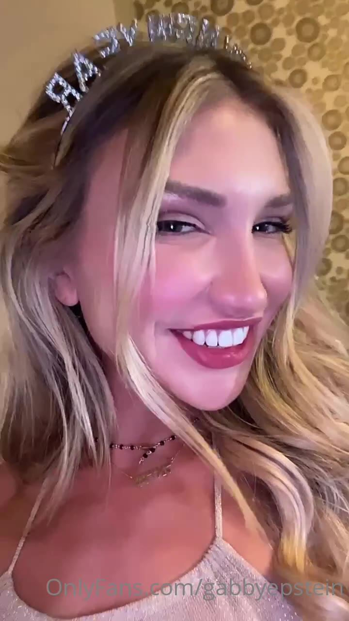 Sensational tender Gabby Epstein fap video full