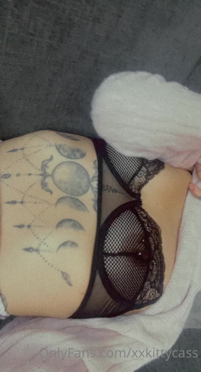 painful Ghost kitten anal