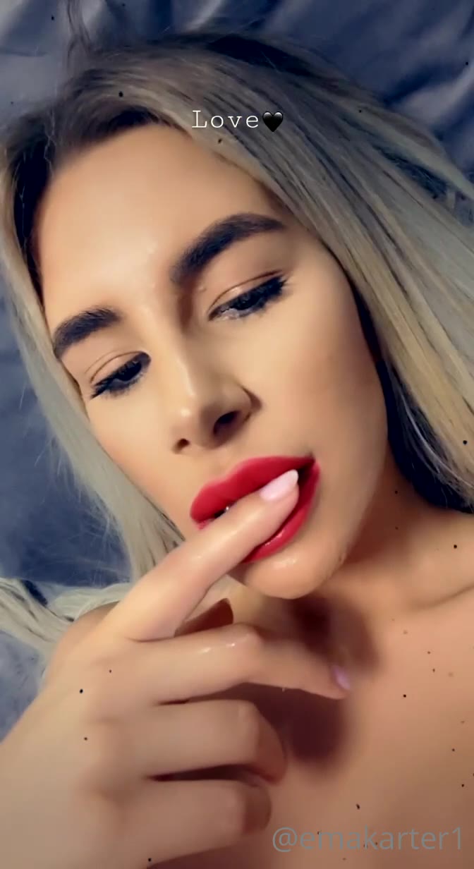 Ema Karter masturbating Sensational