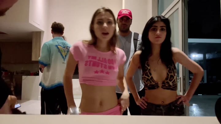 Sensational flying Kjane Caron sex