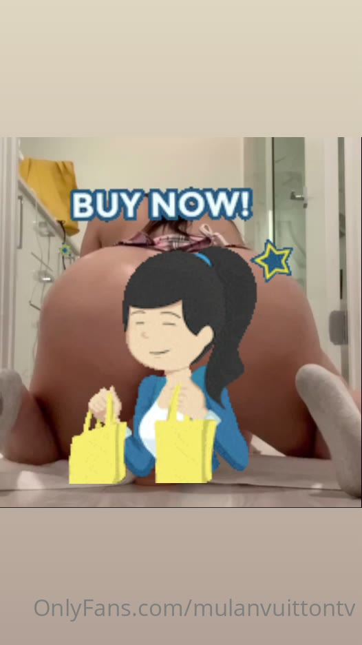 Sensational Mulan Vuitton ripped cams