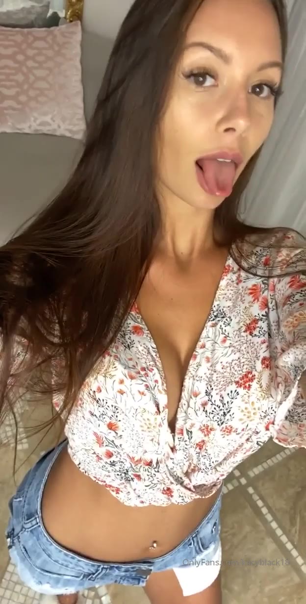 sensual sucking Kacy Black sex