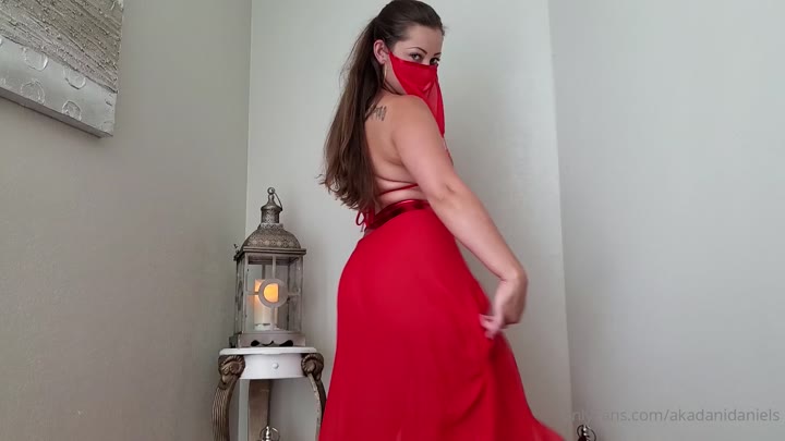 Exposed perverted Dani Daniels solo