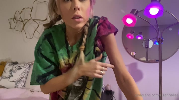 Sensational Caucasian Annalisemishler nude porn leak