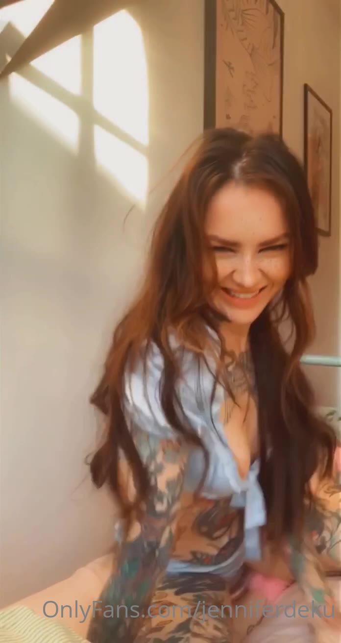 sexy slut Dripping Slim Jennifer Deku Nude fansly