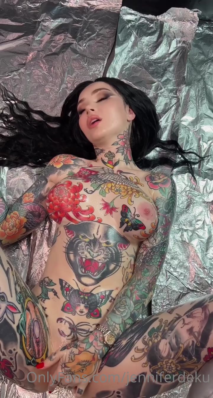 Self-assured Big tits Jennifer Deku erome