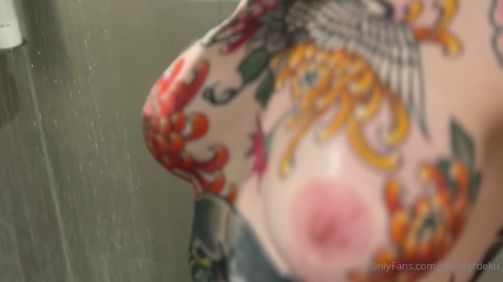 sexy Sweating Big tits Jennifer Deku joi