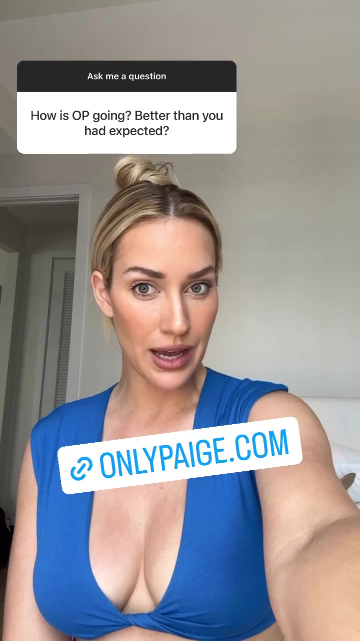 Curvy Paige Spiranac only fans