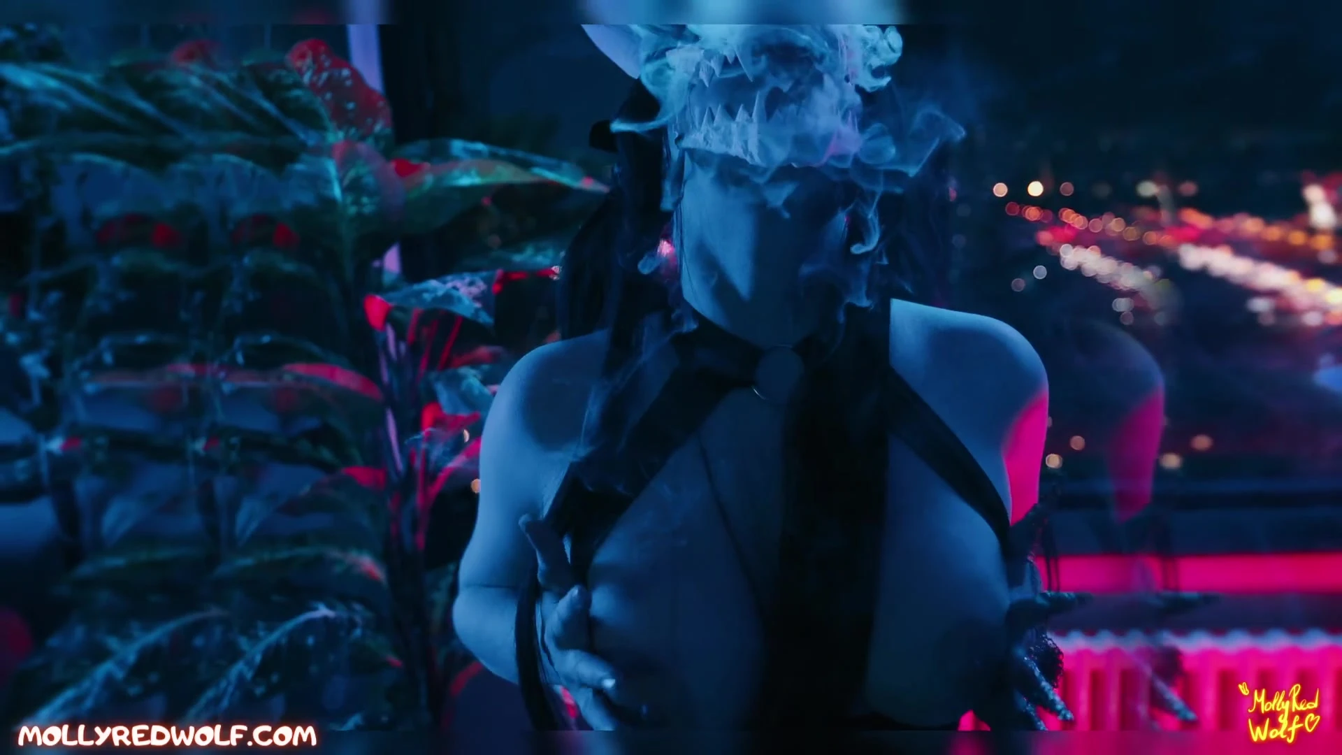 sexy caucasian MollyRedWolf nude Video