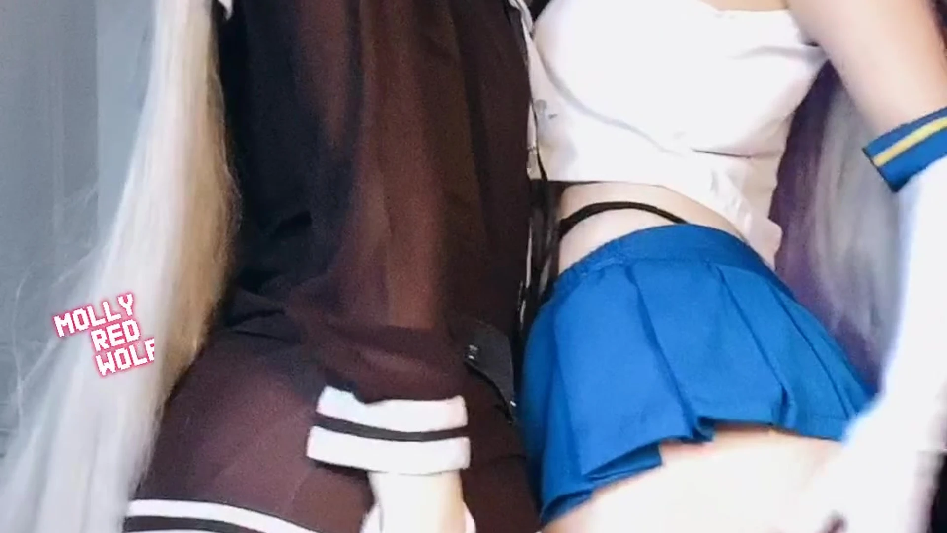 natural boobs MollyRedWolf naked