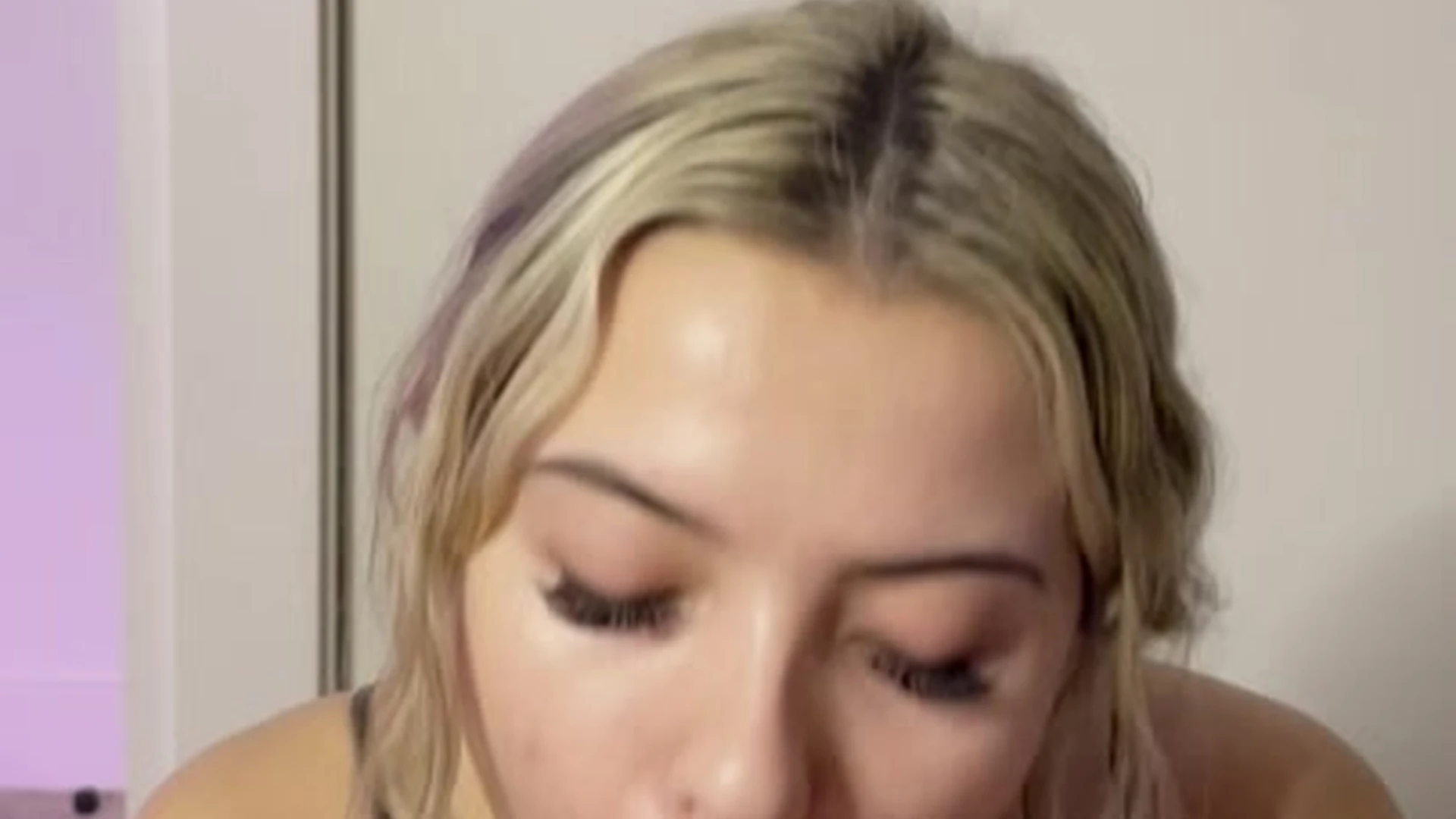 EPIC big fake tits madiiitay blowjob