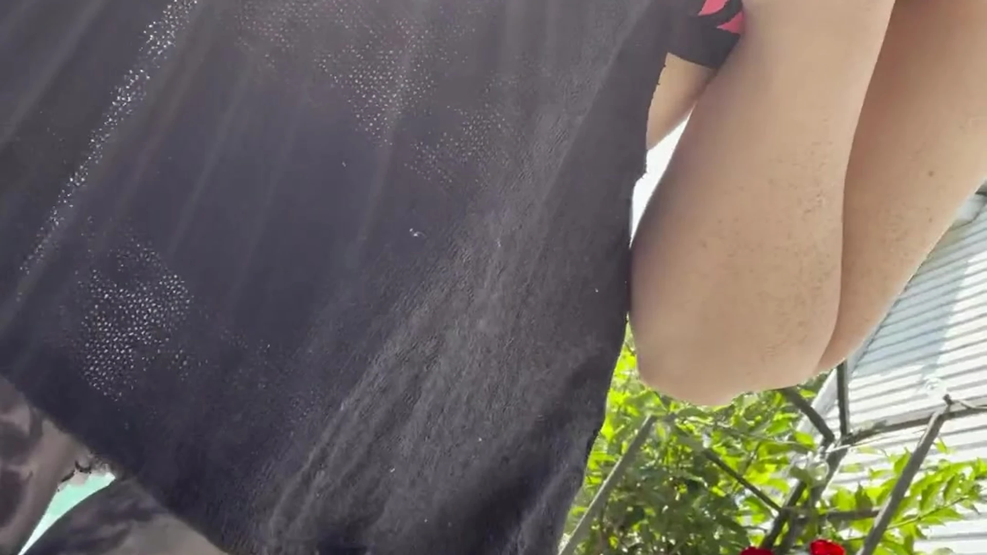 Exposed natural boobs Danni Meow Nudes