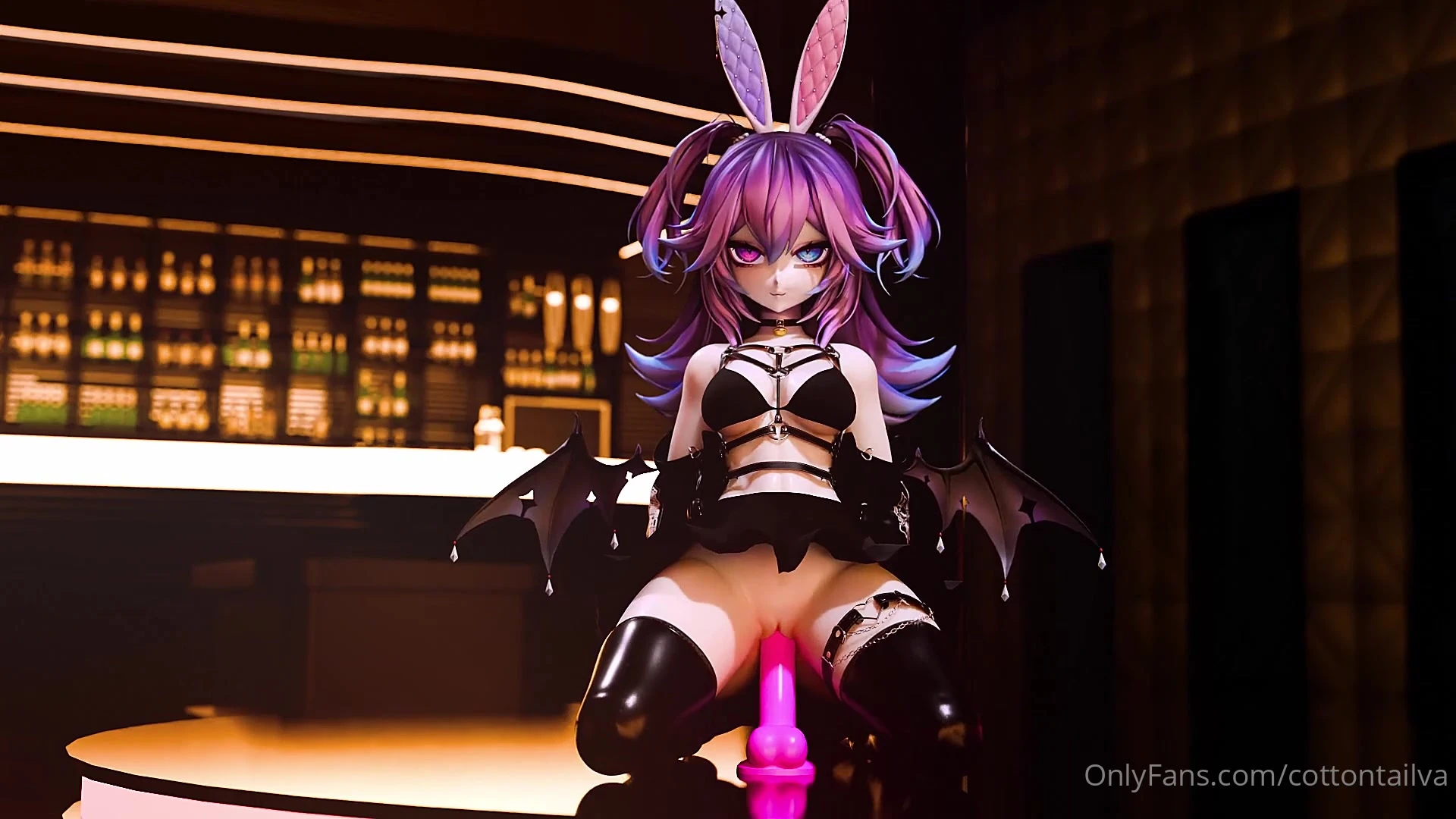 Sensational Resolute hentai CottontailVA nude porn leak