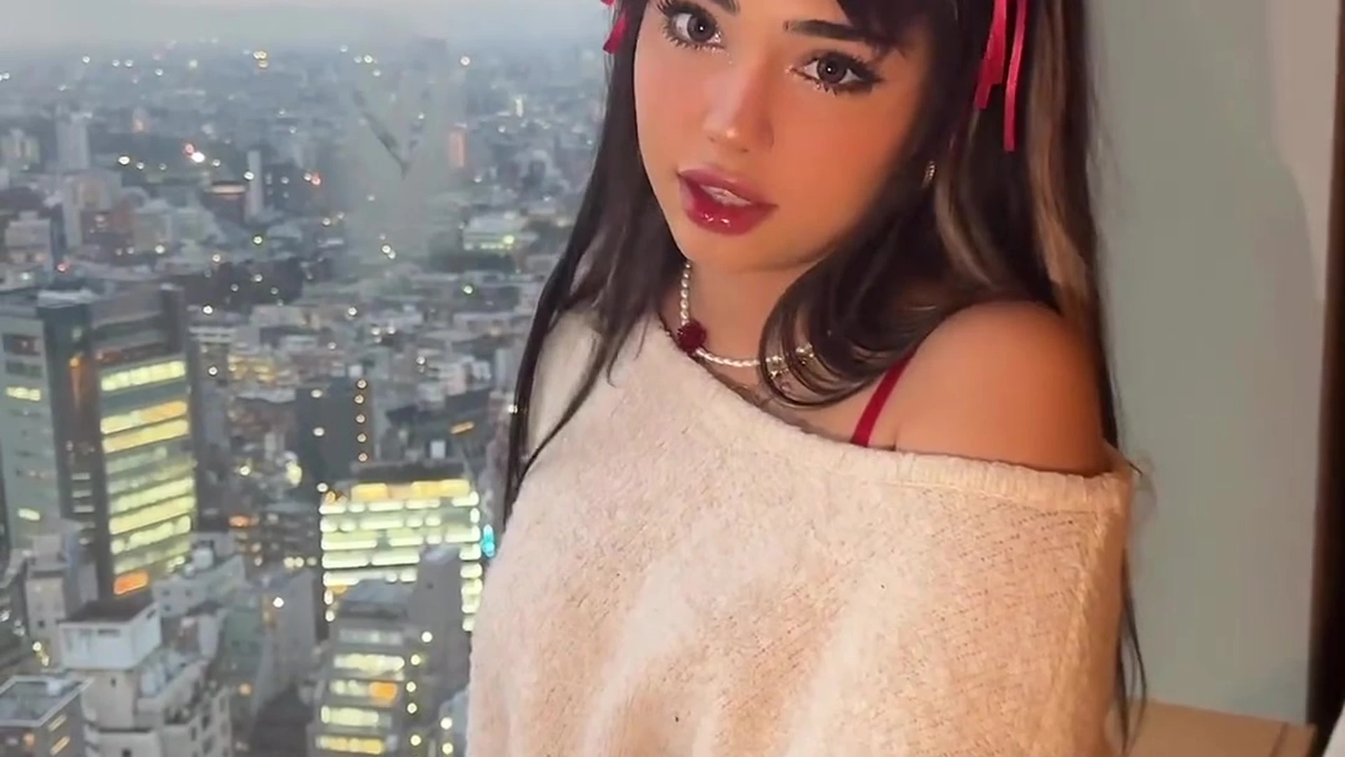 dirty sucking cosplay Layla Adeline tits