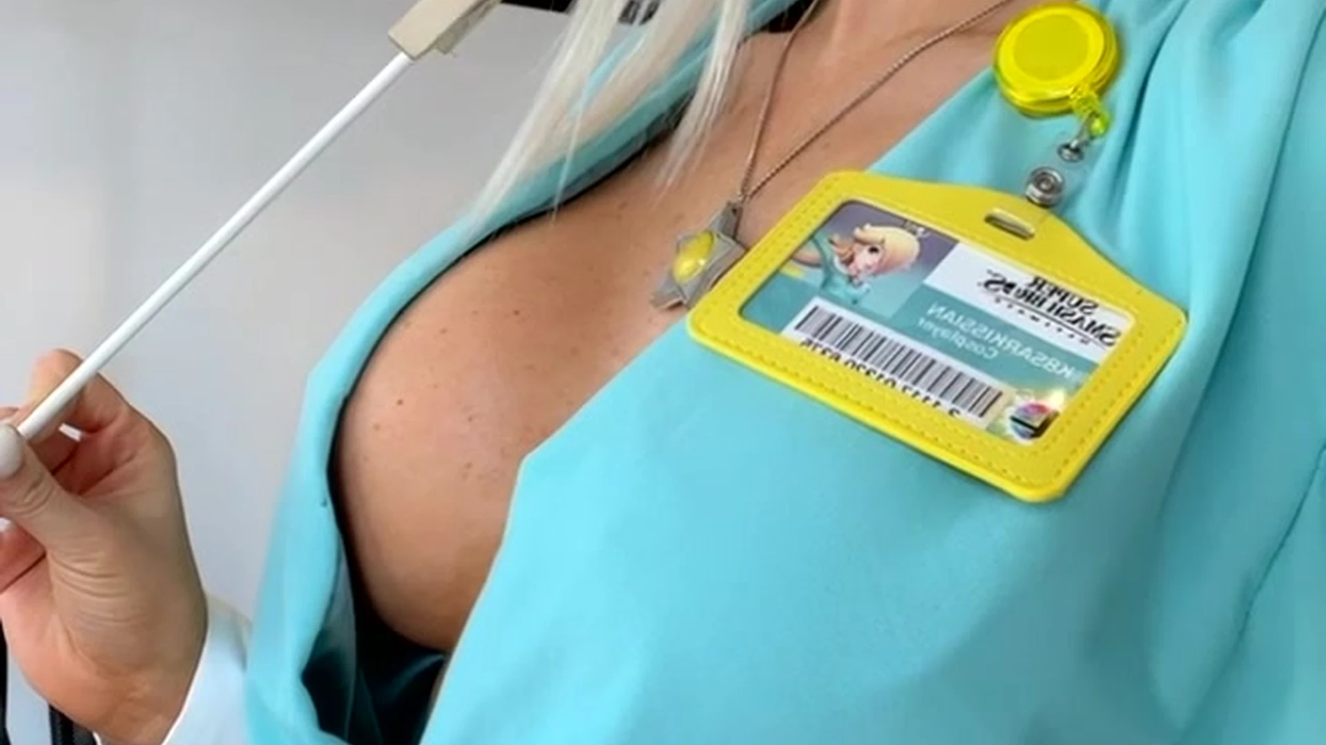 fake boobs k8sarkissian solo