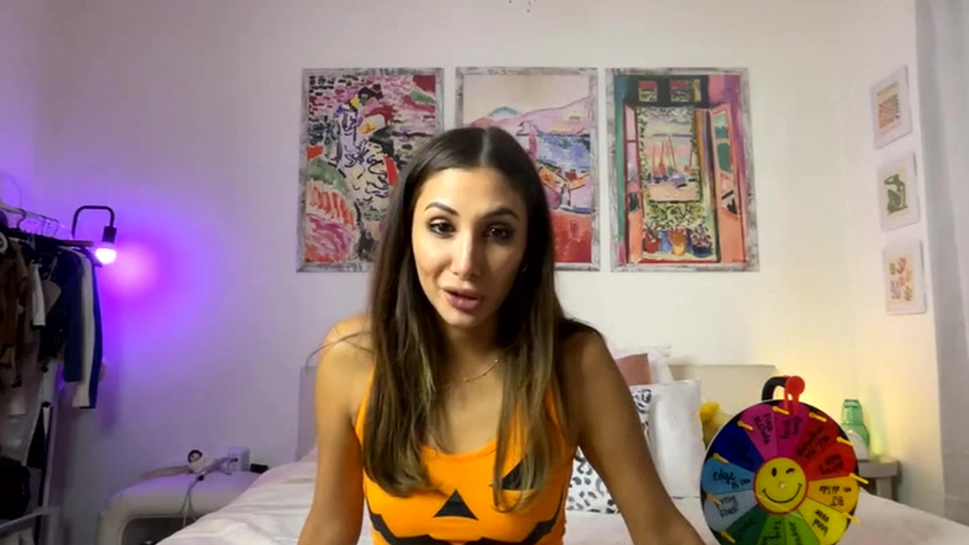 Enigmatic  petite Gianna Dior masturbating