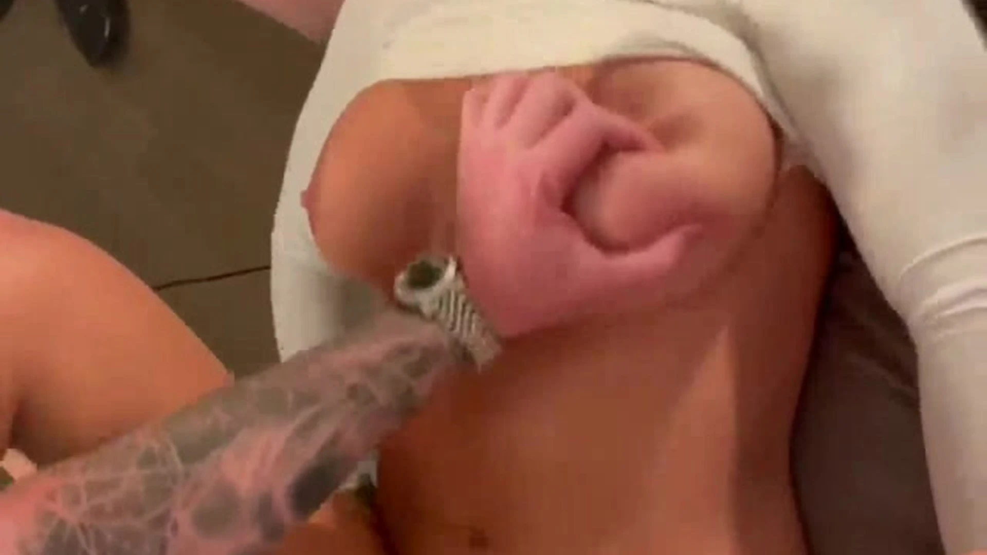 sexy hoe Dripping silicone tits Viking Barbie nude porn leak