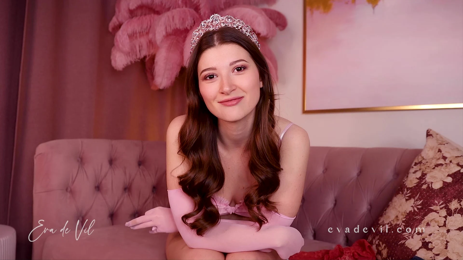 Epic brunette Eva de Vil onlyfans porn