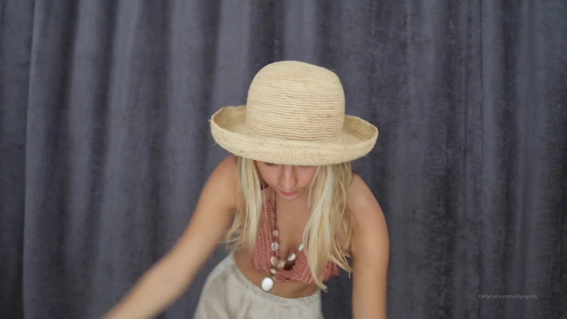 Exposed slutty babe small tits Lily Ivy nudes leaked Clip