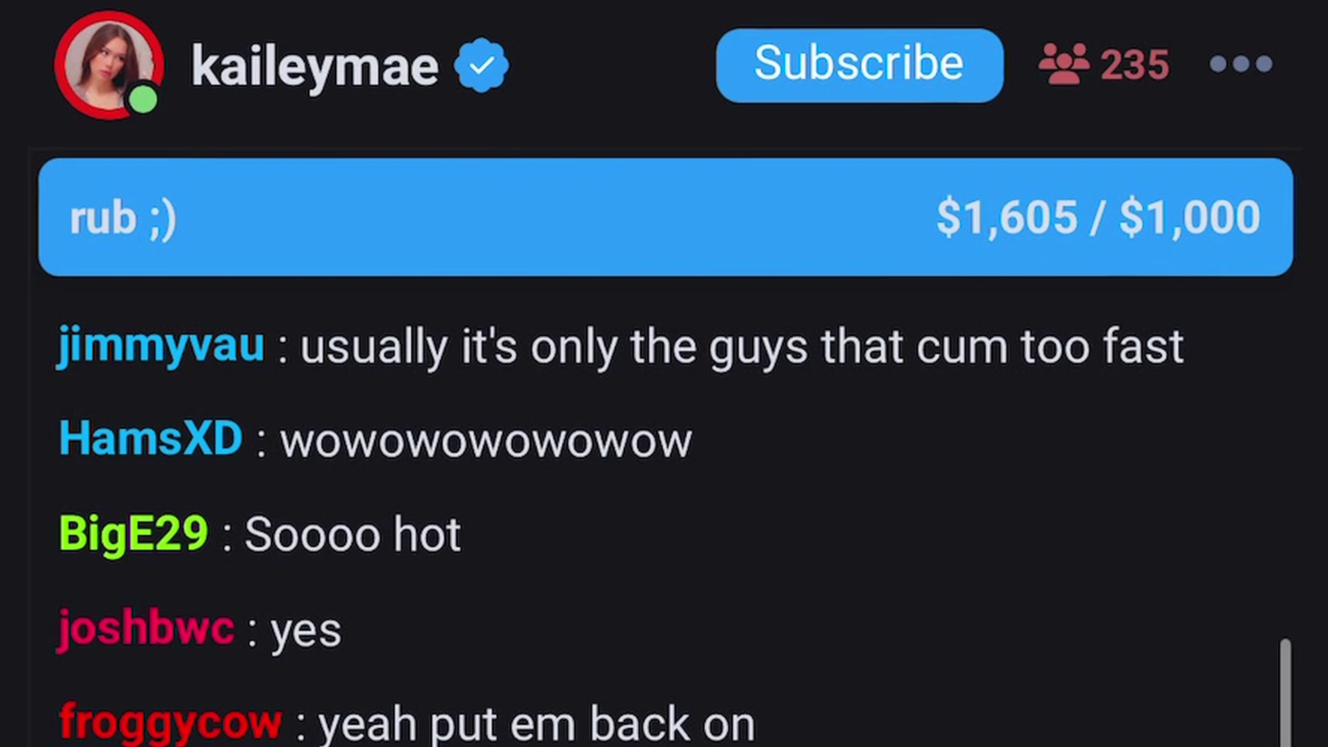 cumslut naturals Kailey Mae Onlyfans nude Exclusive full vid Sensational