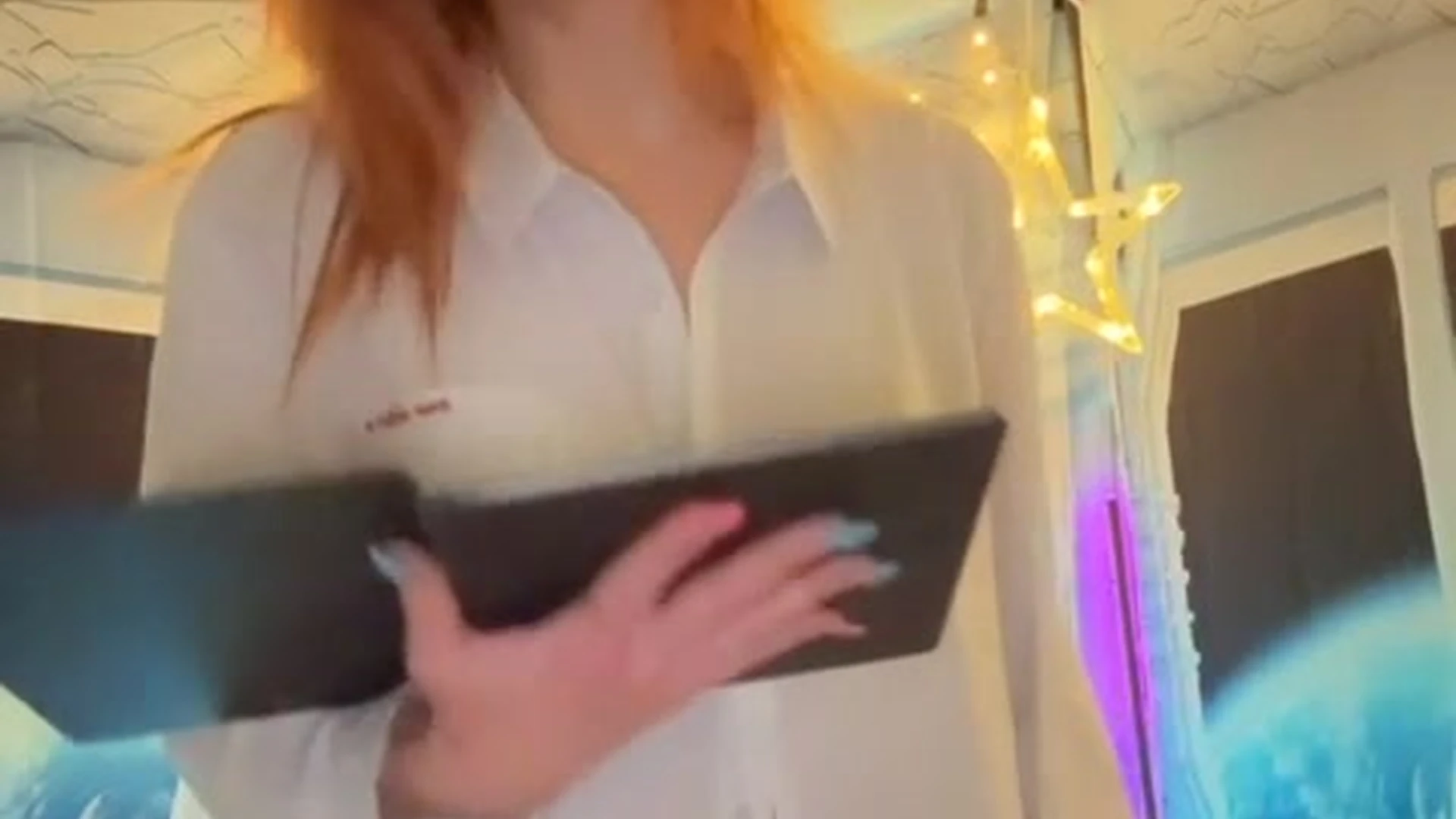 cutie sucking slim Molly Stewart nude tits