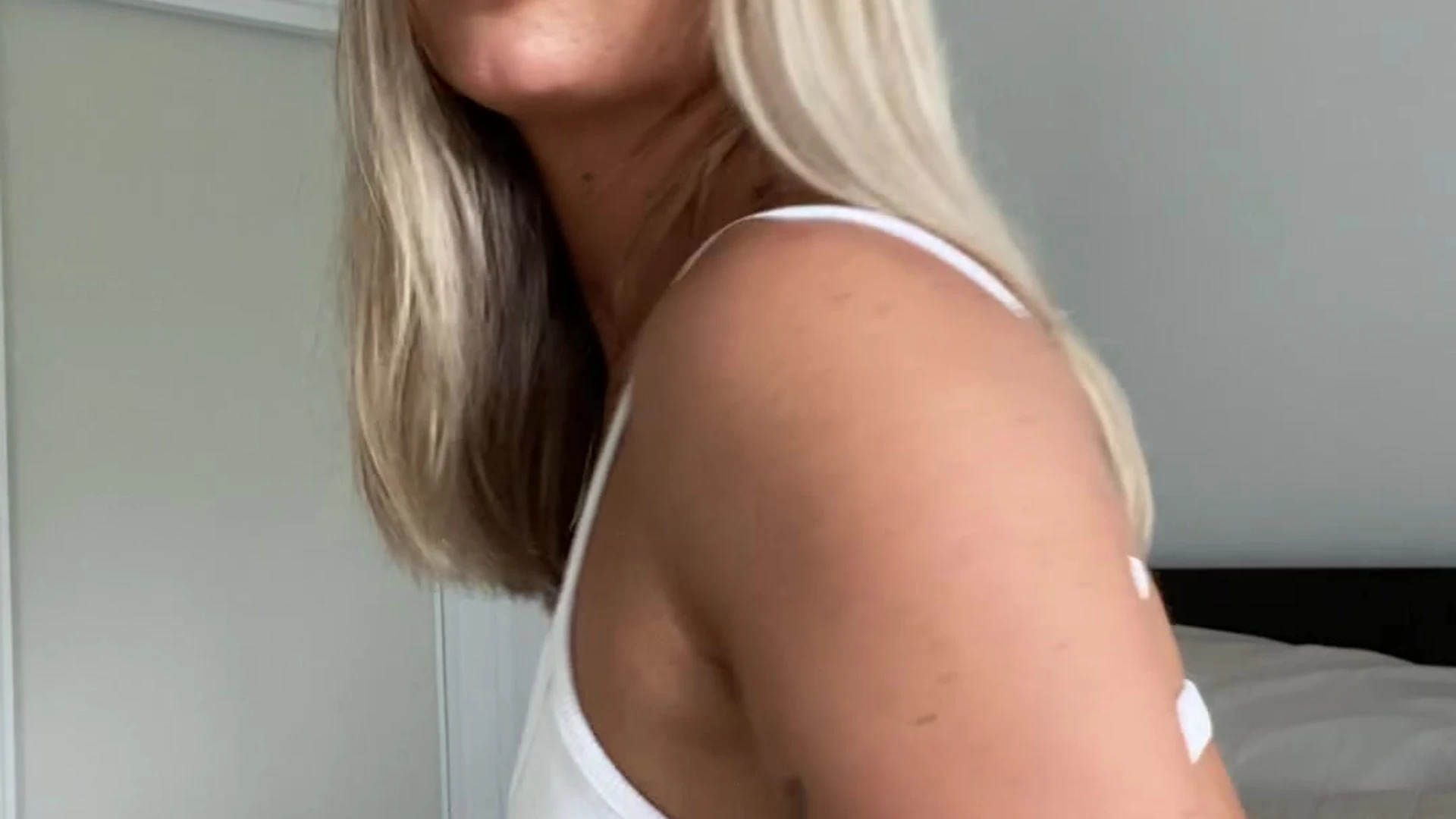 Persistent small boobs Holly Brougham nude tits