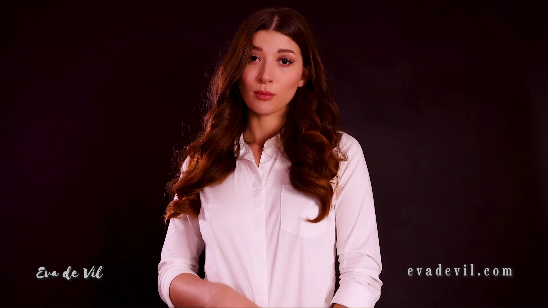 Sensational teen brunette Eva de Vil leaked nudex