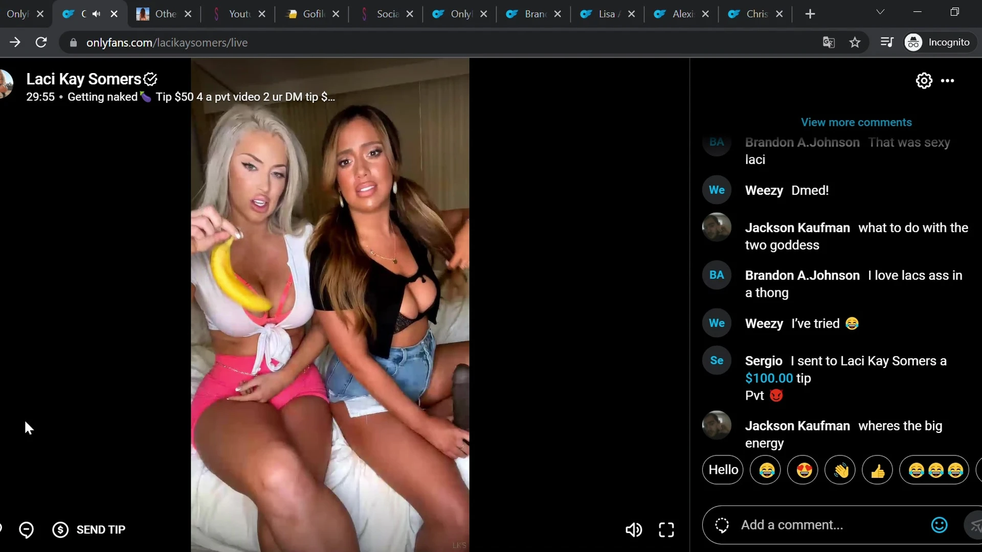 hottie sucking milkers Laci Kay Somers free onlyfans