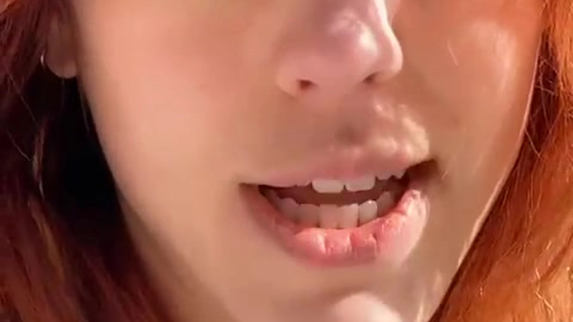 Exposed slim Molly Stewart boobs