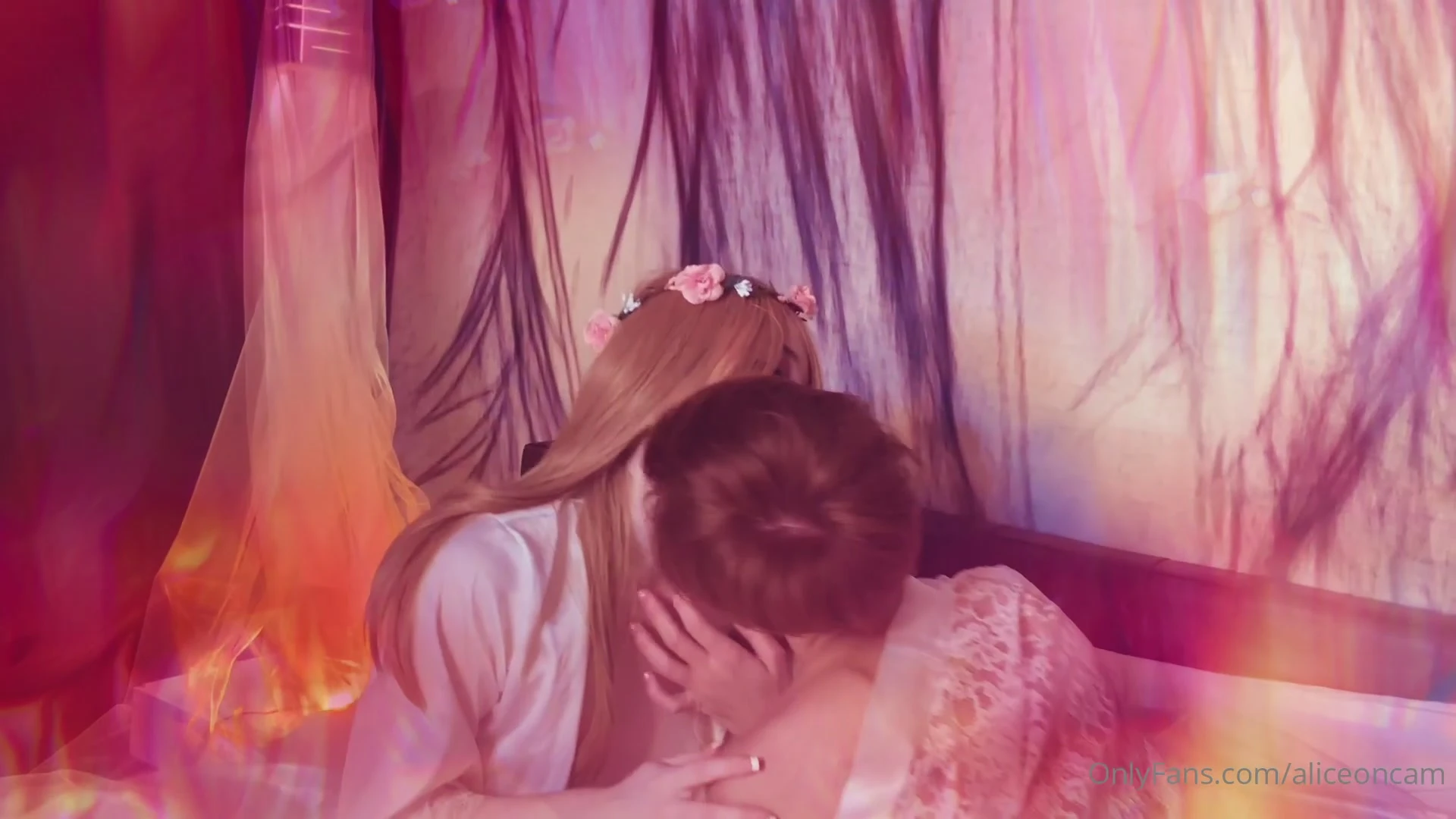 Sensational hot girl natural boobs AliceOnCam sex tape