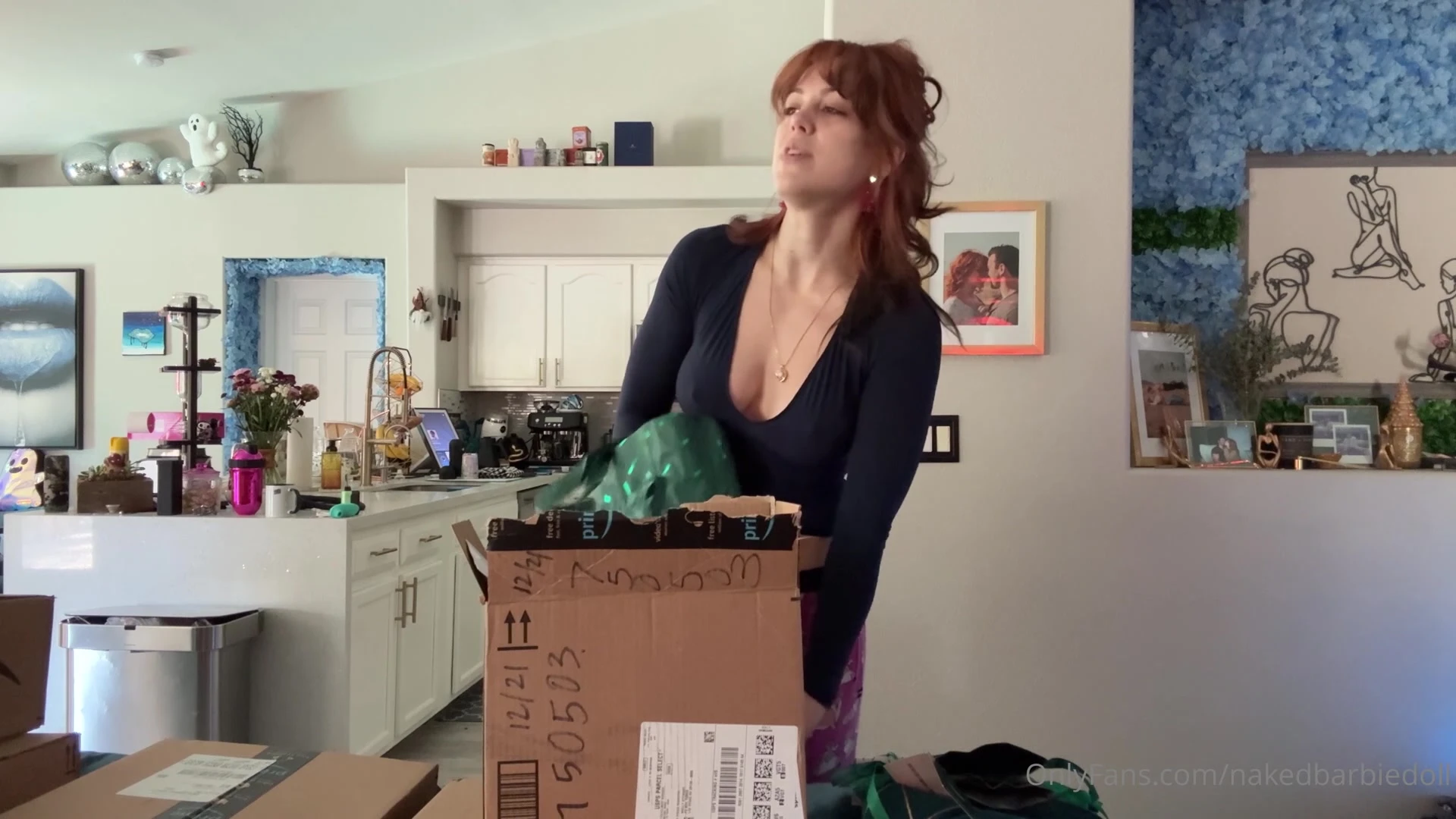 artistic slim Molly Stewart camrip Exposed