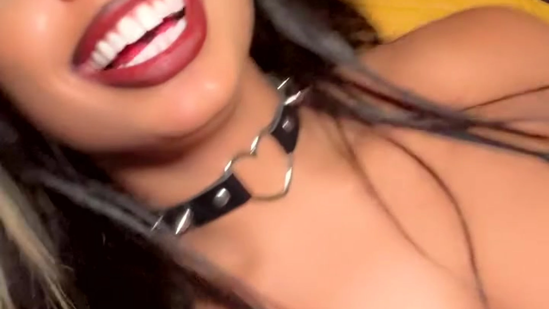 Exposed ball-and-chain Qimmah Russo Nudes leak
