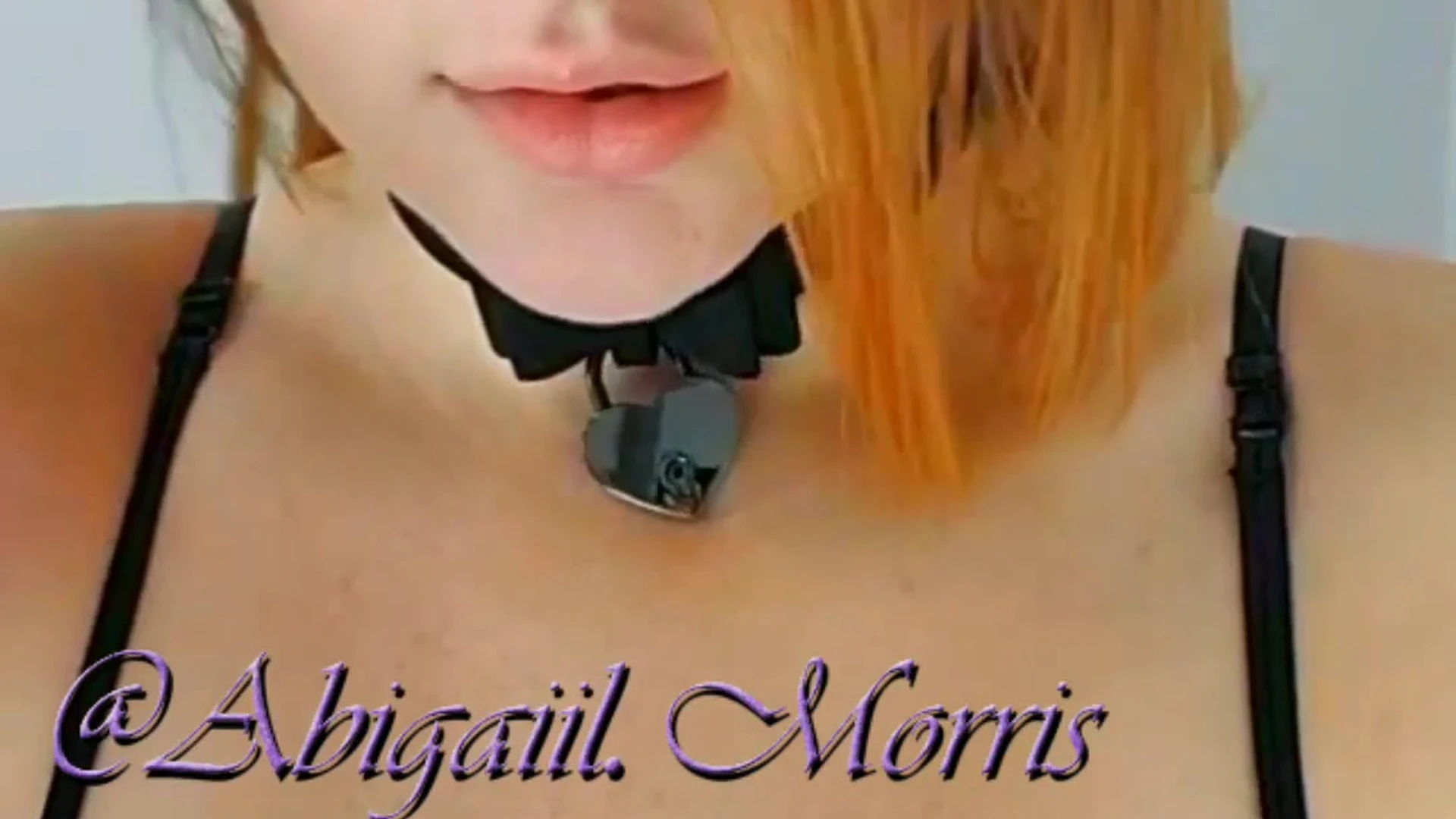 slutty bitch sucking slut Abigaiil Morris porn