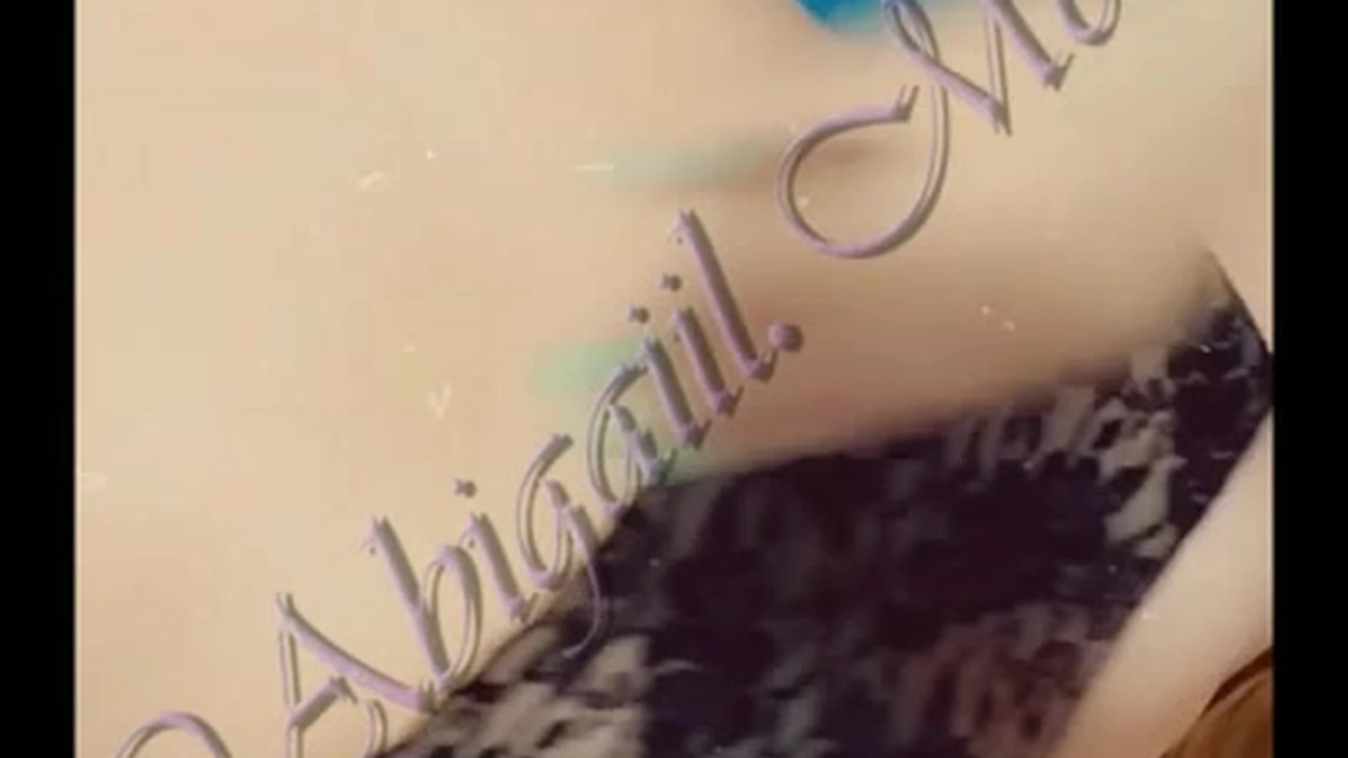 big butt Abigaiil Morris porn Leaked full video