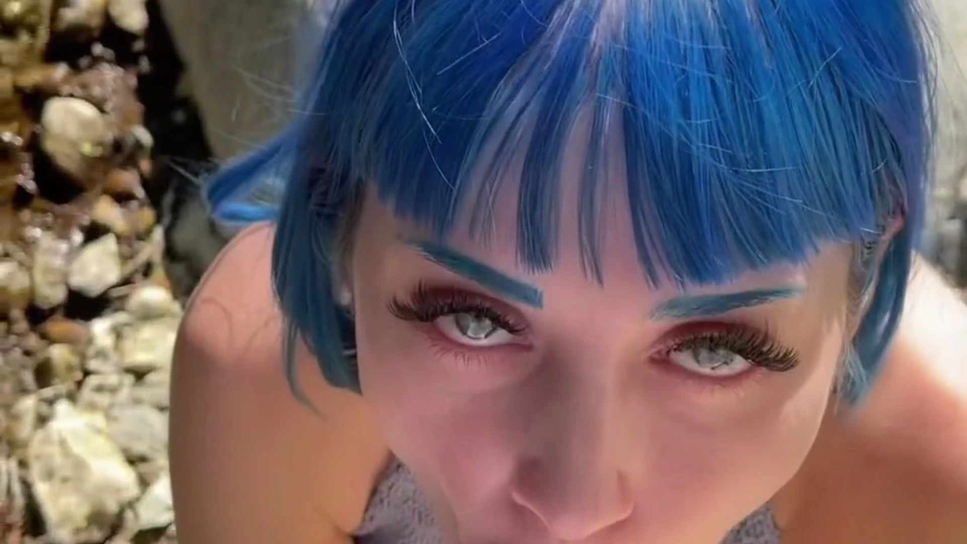 Skilled blue hair Jewelz Blu leaks pic video full