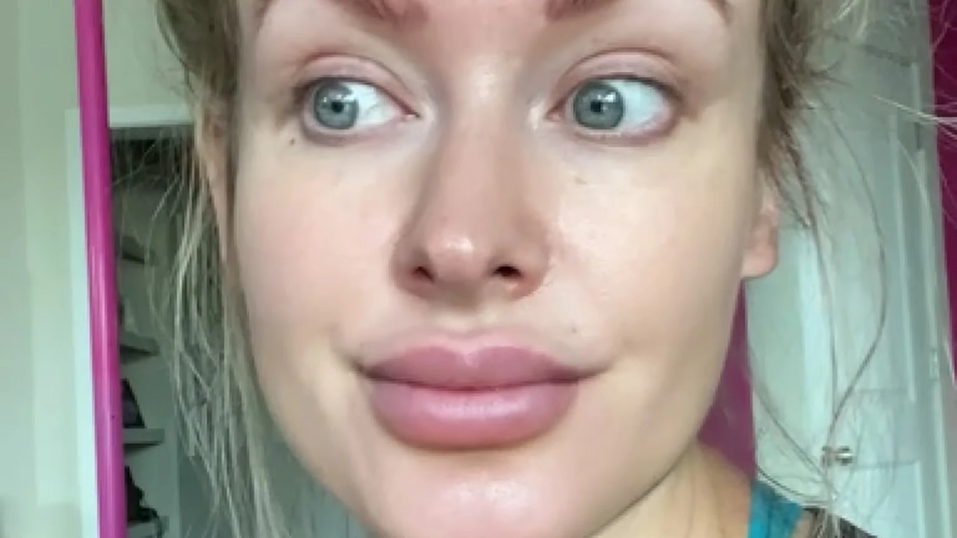 gorgeous fake tits Laura Lux nude