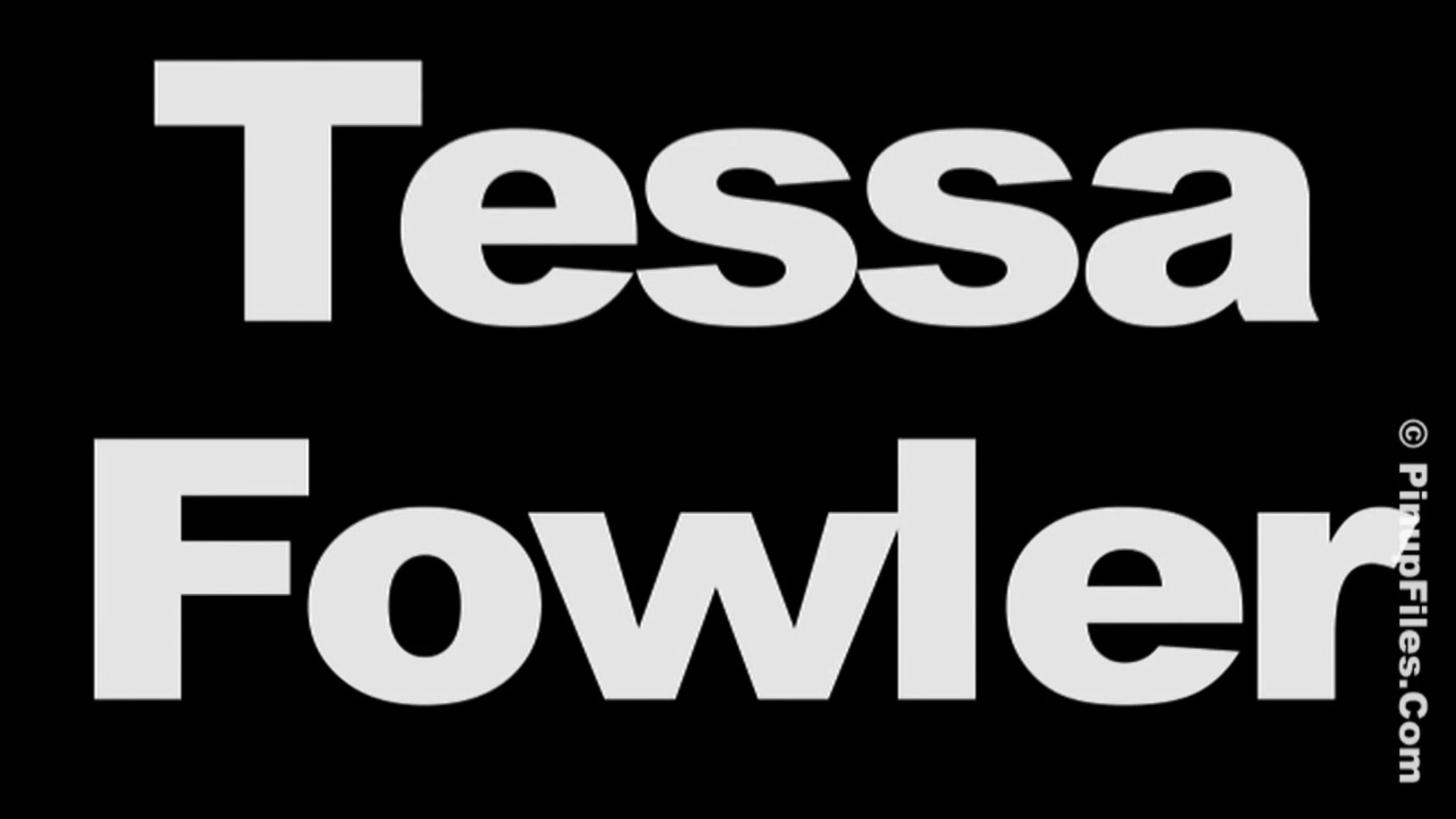 egirl Caucasian Tessa Fowler sex Exclusive vid full