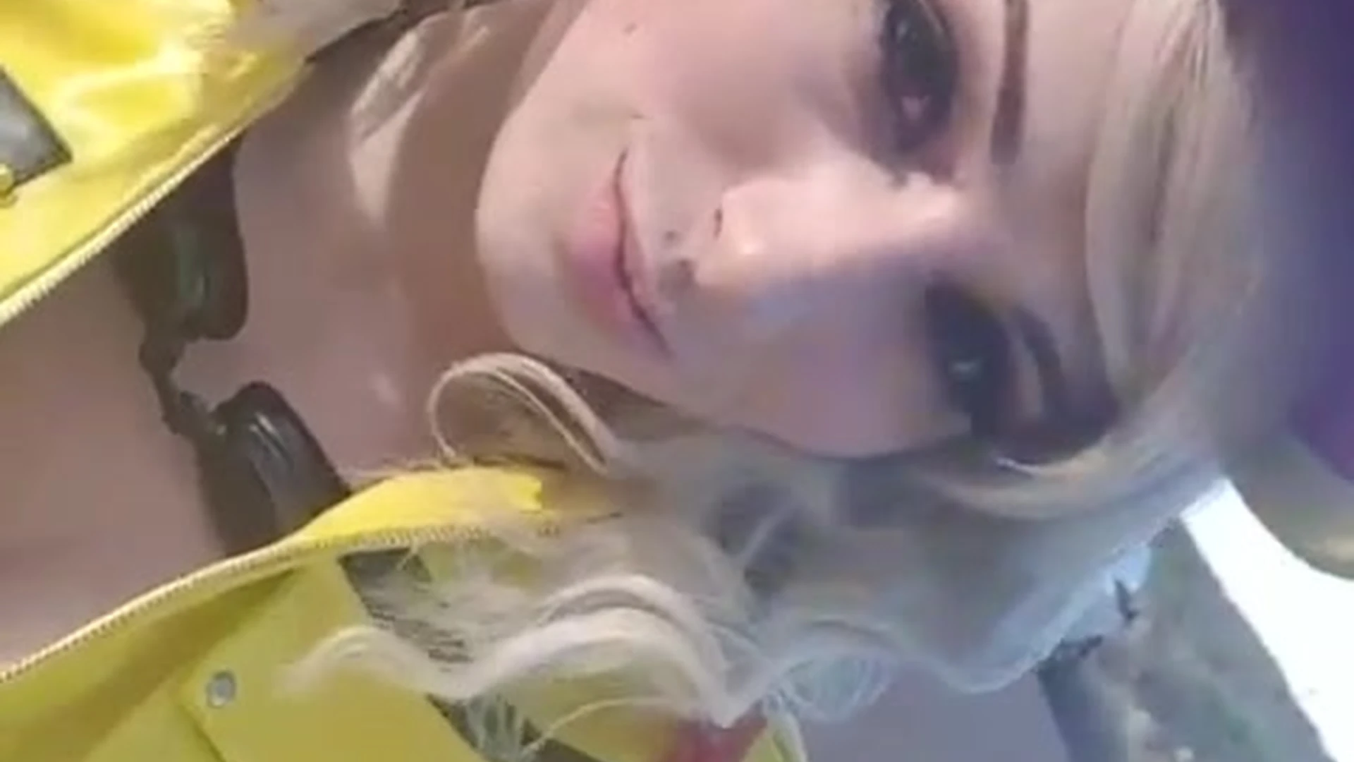 Exposed cutie pie fake tits Kayla Erin tits