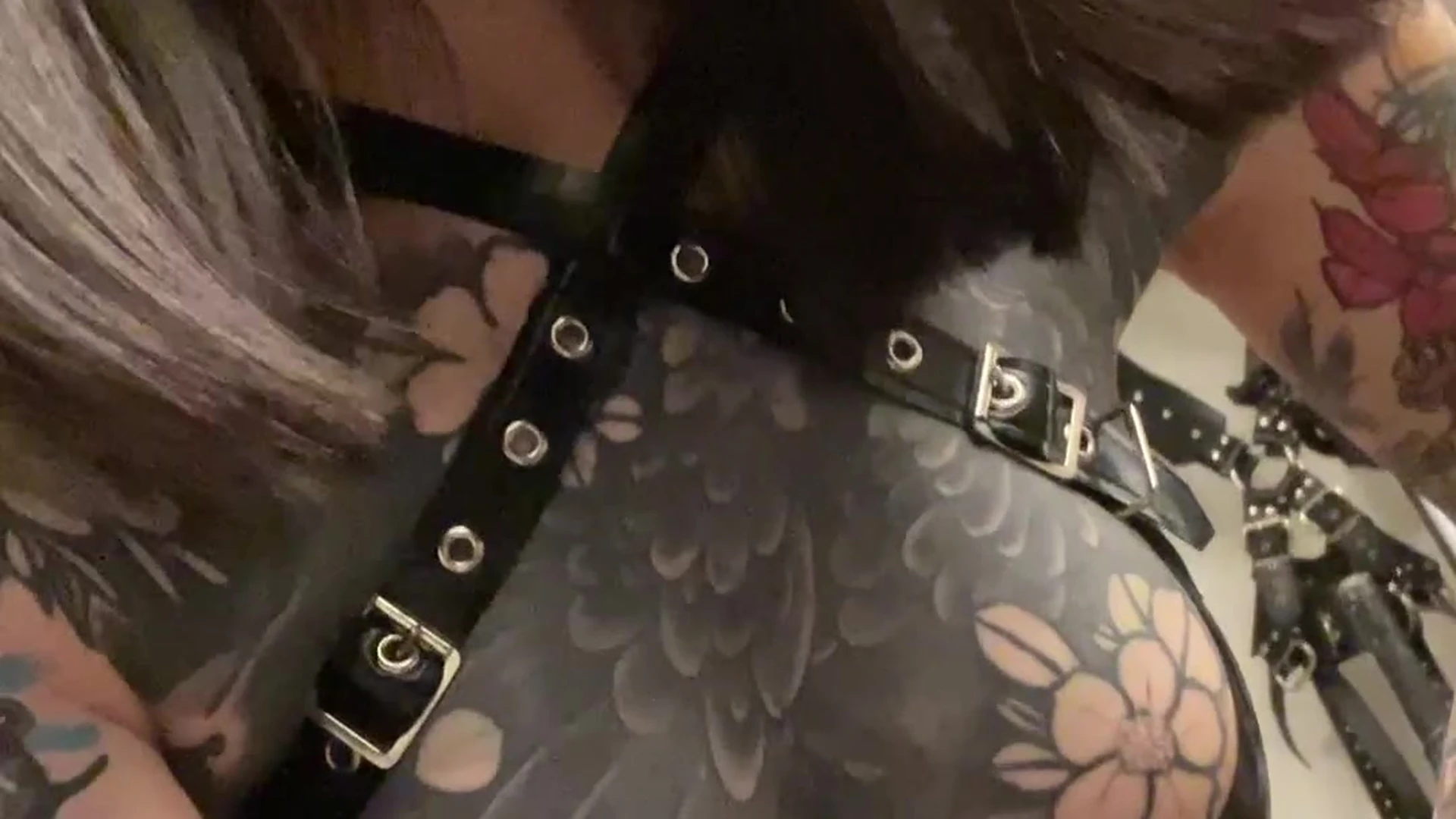 sexy bitch tattoo Mistress Patricia collab Vid