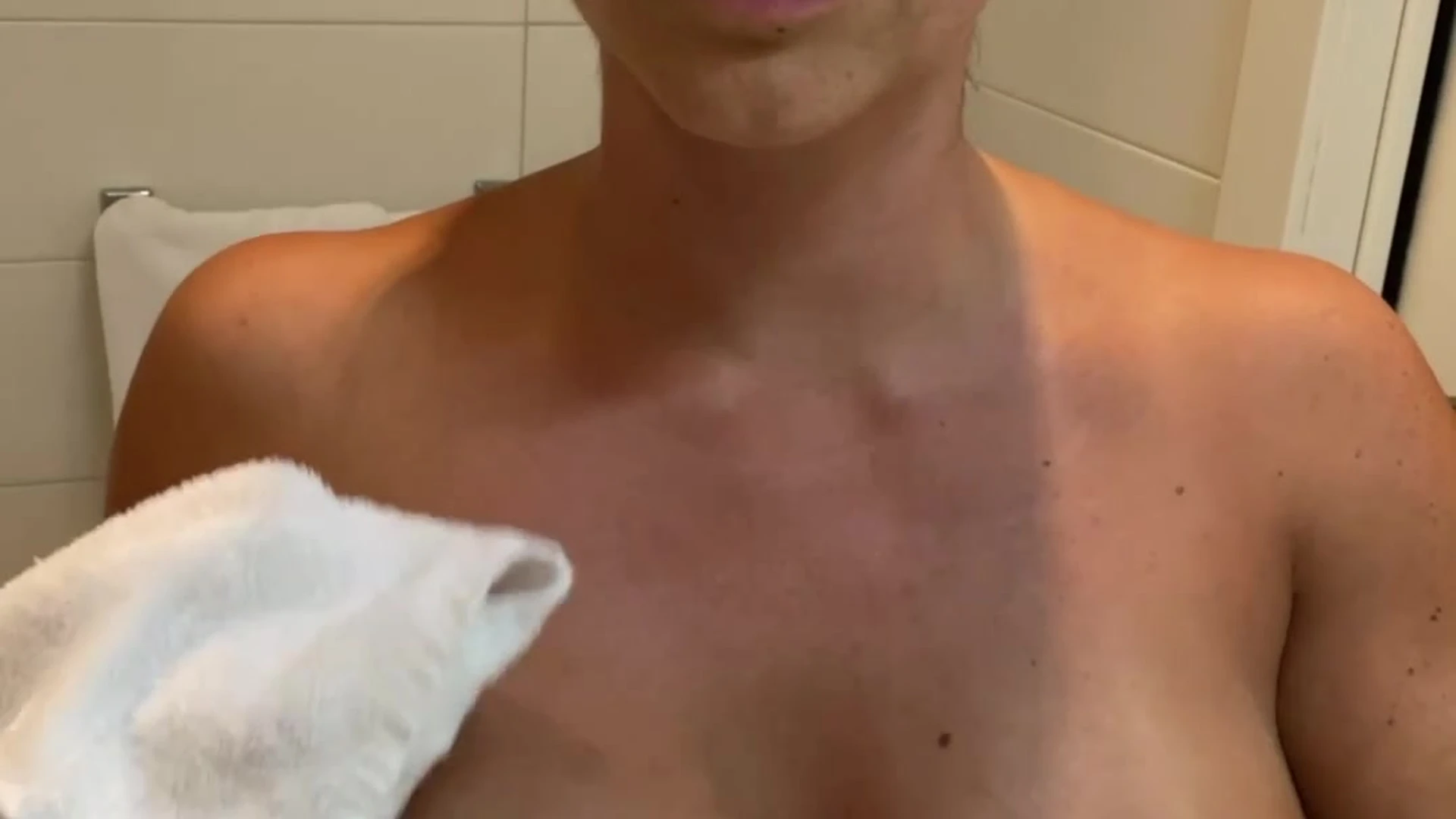 Exposed egirl Big Tits Estephania masturbating