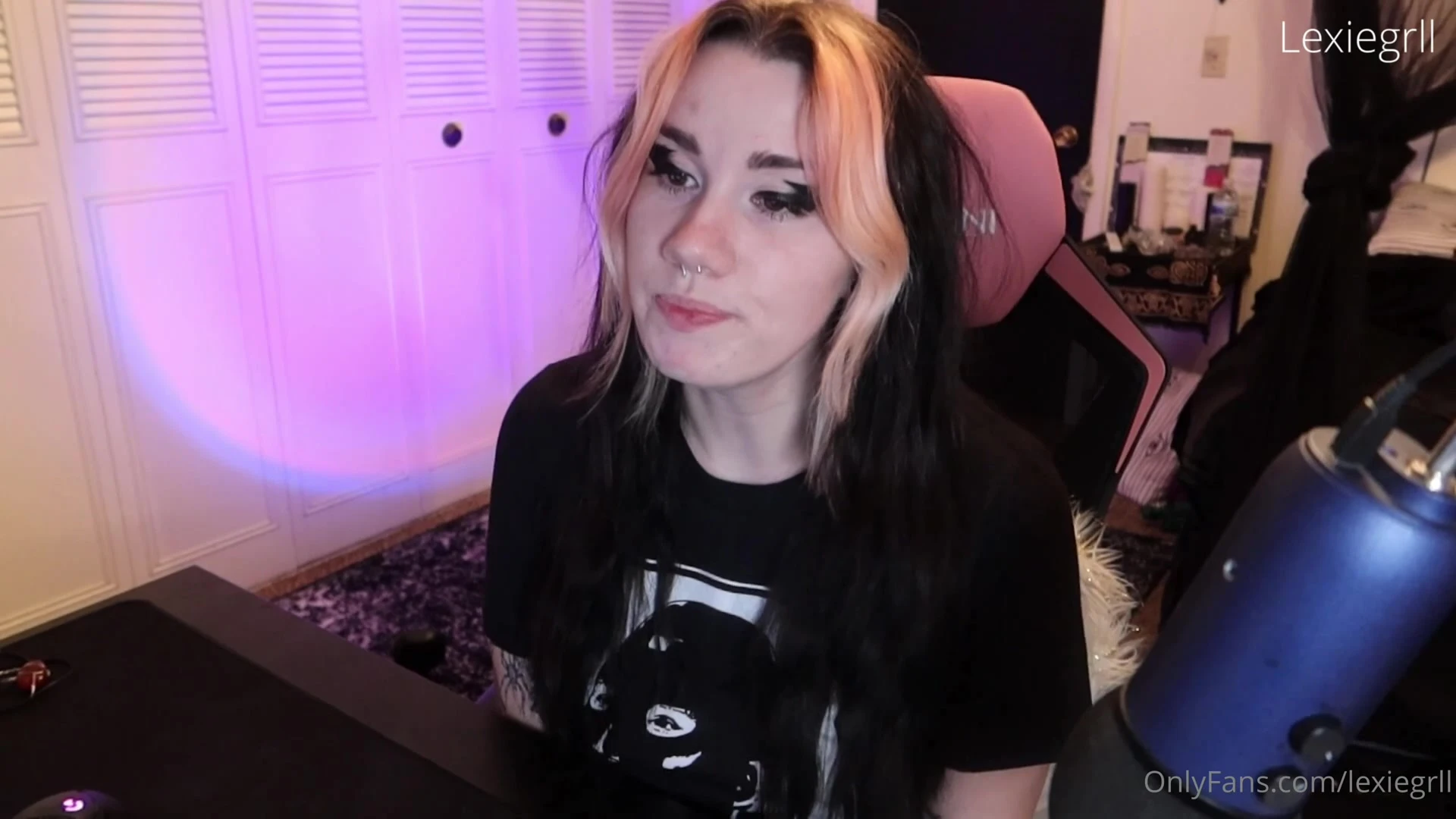 cutie Goth Lexiegrll Naked leaked Epic