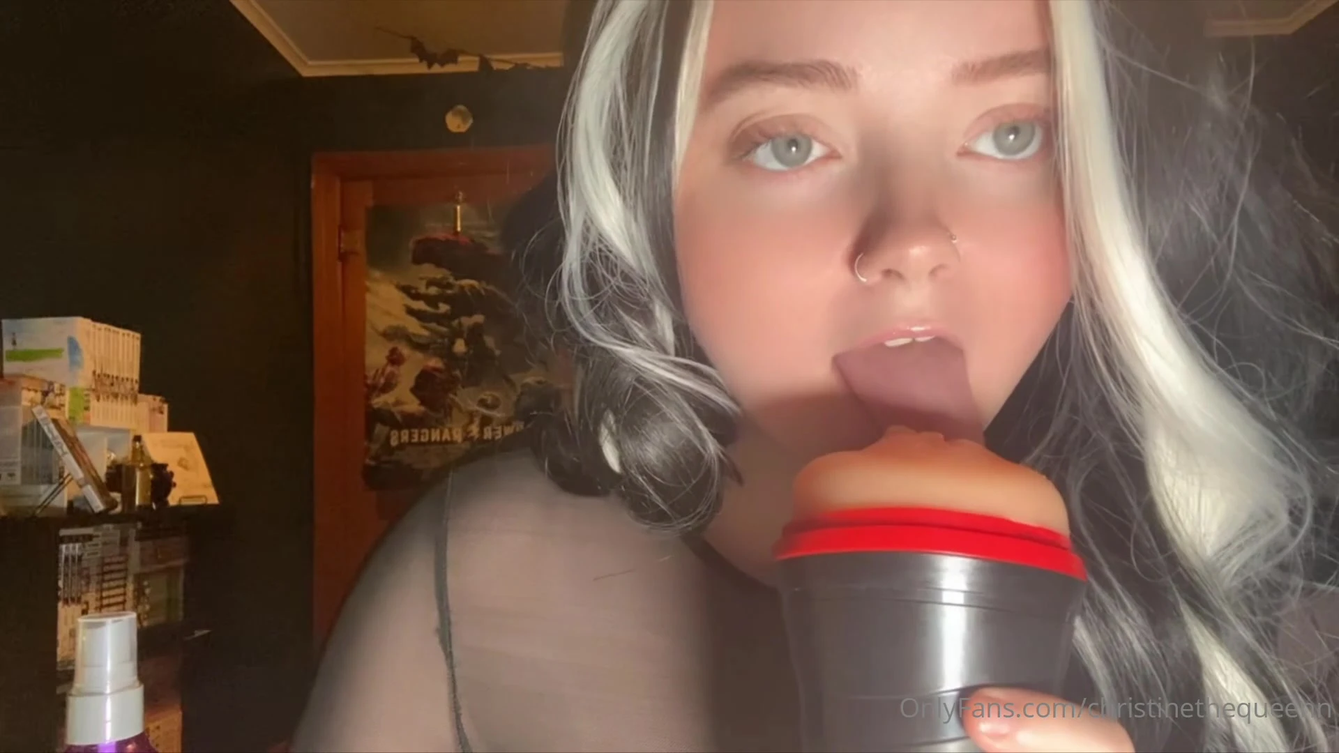 celeb wannabe Dripping Slut Christi Spooks of leaks